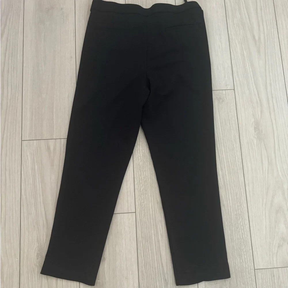 AMANDA & CHELSEA Black Cropped Ankle Pant - 14 - Picture 2 of 6
